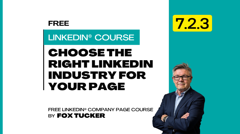 LinkedIn® Company Page Management - Choose the Right LinkedIn® Industry