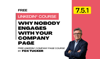 LinkedIn® Company Page Management - Why Nobody Engages With Your LinkedIn® Company Page